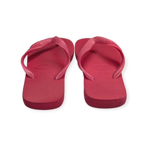 Top Havaianas 𓆉 Flip Flop Sandals 𓆉 Brazilian Beach Sandals 𓆉 Solid Pink 𓆉 5 6 - Picture 4 of 16